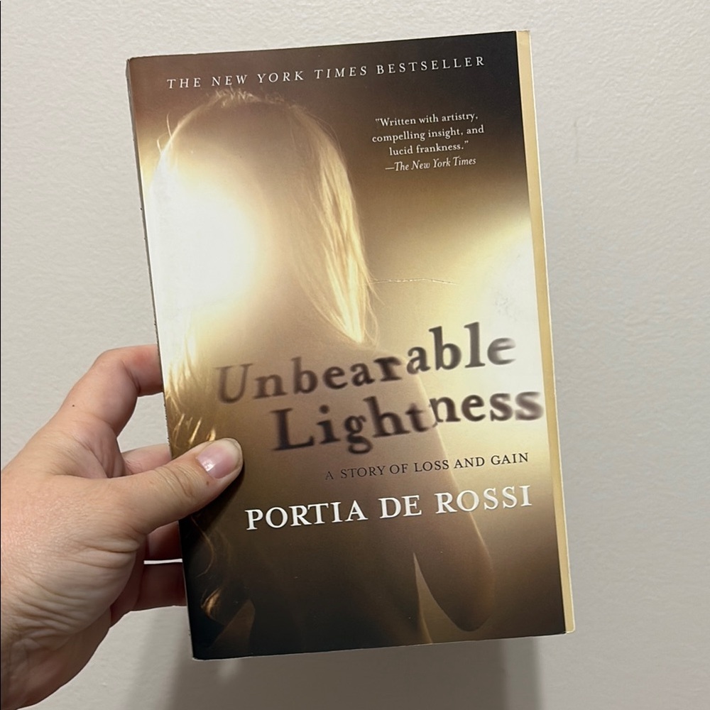 5 for $20 - Unbearable Lightness by Portia de Rossi